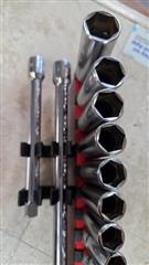 BAHCO 22 piece 3/8 drive socket set